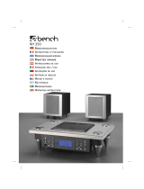 EBENCH EBENCH KH 350 DESIGN AUDIO SYSTEM AVEC LECTEUR DE CD ET RADIO NUMERIQUE El manual del propietario
