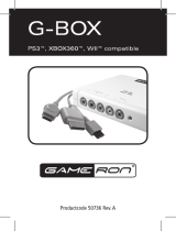 AWG G-BOX FOR PS3, XBOX 360 & WII El manual del propietario