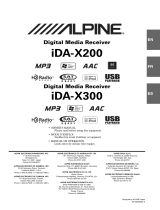Alpine IDA-X200 Manual de usuario