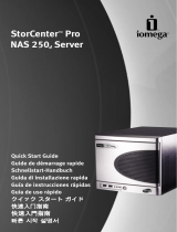 Iomega StorCenter Pro NAS 250d Server El manual del propietario