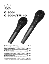 AKG C 900-TM 40 El manual del propietario