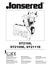 Jonsered ST 2106 El manual del propietario