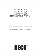Heco METAS XT CENTER 31 El manual del propietario