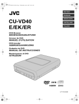 JVC CU-VD40ER El manual del propietario