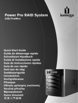 Iomega POWER PRO RAID SYSTEM USB El manual del propietario