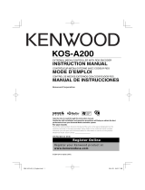 Kenwood KOS-A200 El manual del propietario