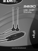 Emtec TUNER TNT DIVERSITY USB S830 El manual del propietario