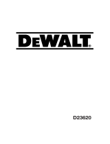 DeWalt D23620 El manual del propietario