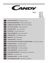 Candy CCT685/1X & CCT685XCCT685/1W Manual de usuario