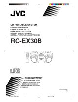 JVC RCEX30B El manual del propietario