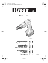 Kress ASX 132-1 El manual del propietario