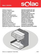 Solac SQUISSITA PLUS CE4550 El manual del propietario