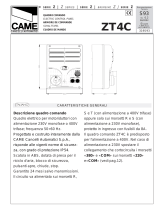 CAME ZT4C El manual del propietario
