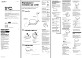 Sony D-E330 Manual de usuario
