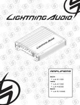 Audio Design LA-4100 El manual del propietario