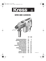 Kress BMH 600 CARBON El manual del propietario