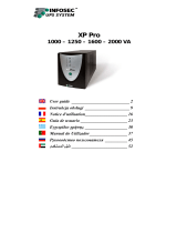 INFOSEC XP PRO 1000 VA Manual de usuario