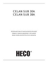 Heco CELAN SUB 38A El manual del propietario