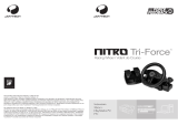 Joytech NITRO TRI-FORCE 3IN1 RACING WHEEL El manual del propietario