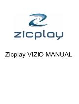 ZICPLAY VIZIO El manual del propietario