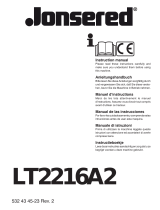 Jonsered LT 2216 A2 El manual del propietario