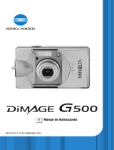 Konica Minolta Dimage G500 El manual del propietario