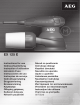AEG EX 125 E El manual del propietario