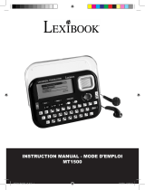 Lexibook MT1500 El manual del propietario