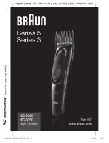 Braun HC3050 El manual del propietario