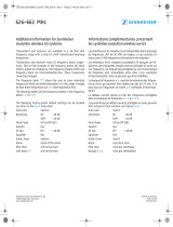 Sennheiser EW 114 G3 El manual del propietario