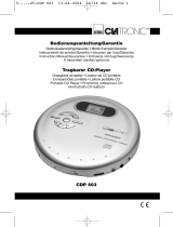 Clatronic CDP 603 El manual del propietario
