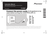 Pioneer FSSW40 Manual de usuario