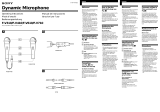 Sony F-V610 Manual de usuario