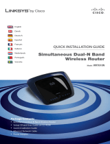Linksys WRT610N - Simultaneous Dual-N Band Wireless Router El manual del propietario