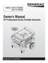 Generac XP8000E 005712R0 Manual de usuario