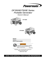 Generac DF3500E G0069570 Manual de usuario