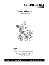 Generac 2000-3100 PSI OneWASH 0066021 Manual de usuario