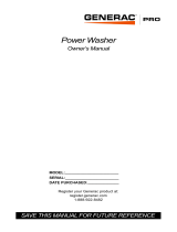 Generac 3300 PSI G0088700 Manual de usuario
