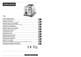 Morphy Richards 2 slice Fusion ‘long’ slot toaster El manual del propietario