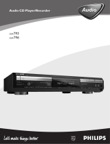 Philips CDR795 Manual de usuario