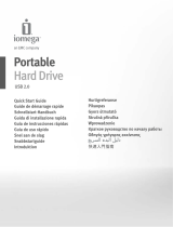 Iomega Portable Hard Drive USB 2.0 Manual de usuario