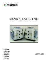 Polaroid MACRO 5-3 SLR–1200 El manual del propietario