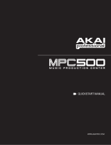 Akai MPC500 Manual de usuario