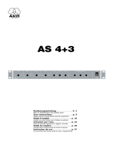 AKG AS 4+3 El manual del propietario
