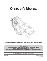 MTD OEM-190-182A El manual del propietario