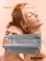 Philips HB588 Sunstudio Sonnenbank Manual de usuario