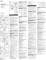 Sony SPK-HCA El manual del propietario