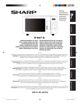 Sharp r 667bk a El manual del propietario