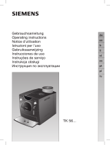 Siemens TK56001 El manual del propietario