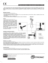 Metronic EXTERIEURE DE BALCON VOITURE AIMANTEE El manual del propietario